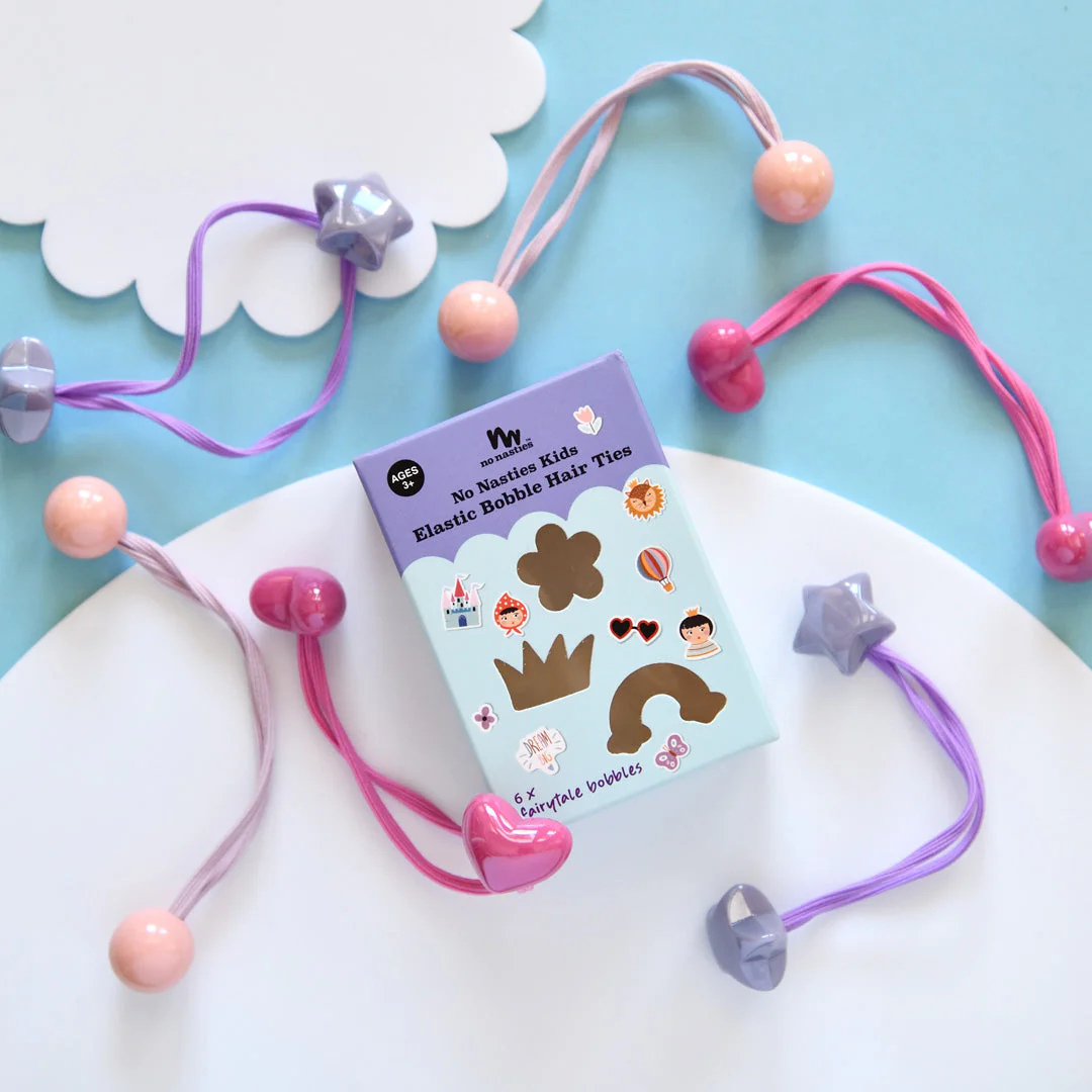 No Nasties Slick Kids Bobbles Elastics