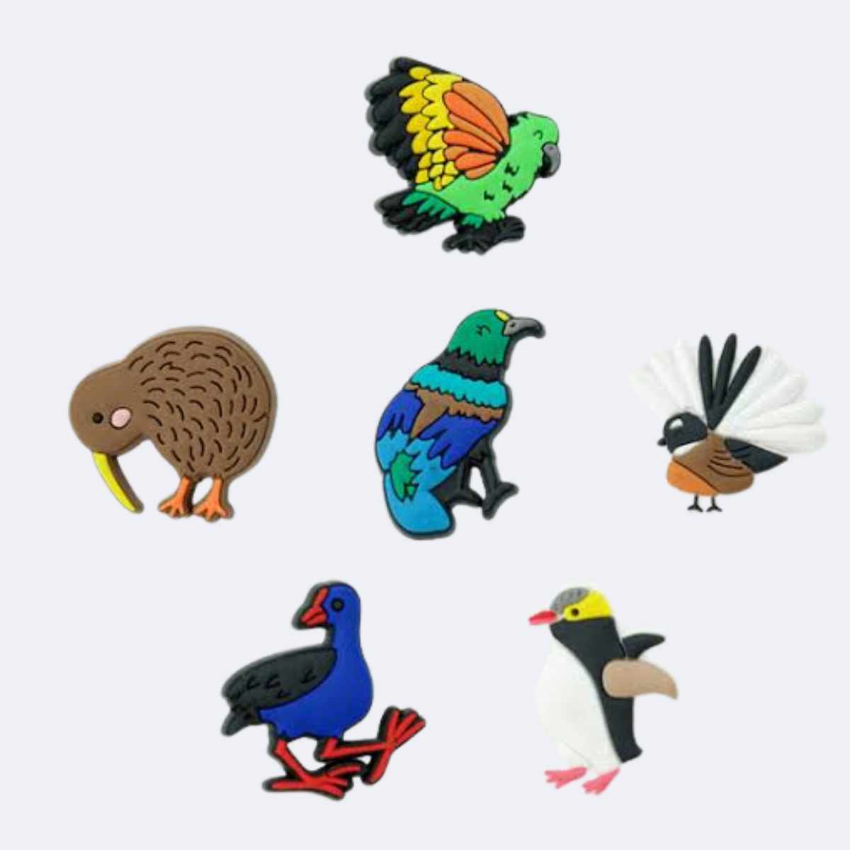 Moana Road Kids OG NZ Bird Charms Set