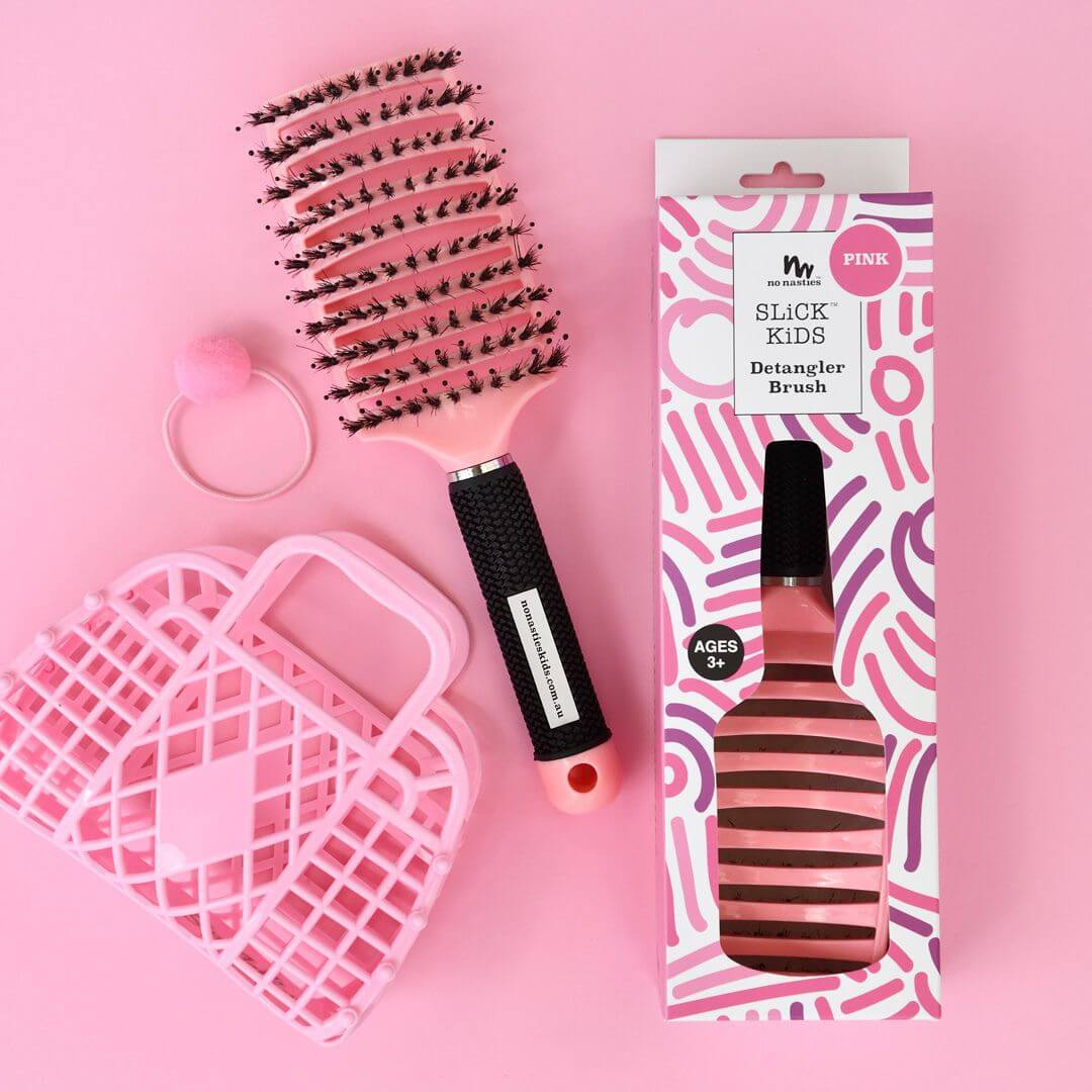 No Nasties Slick Kids Detangler Hairbrush