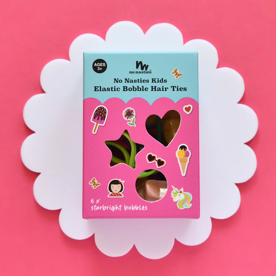 No Nasties Slick Kids Bobbles Elastics