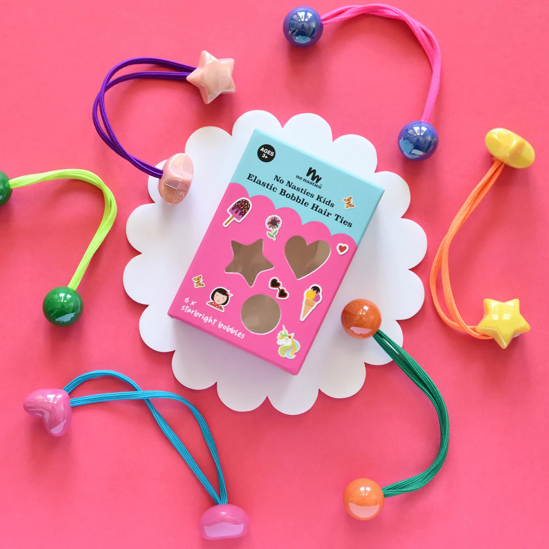 No Nasties Slick Kids Bobbles Elastics