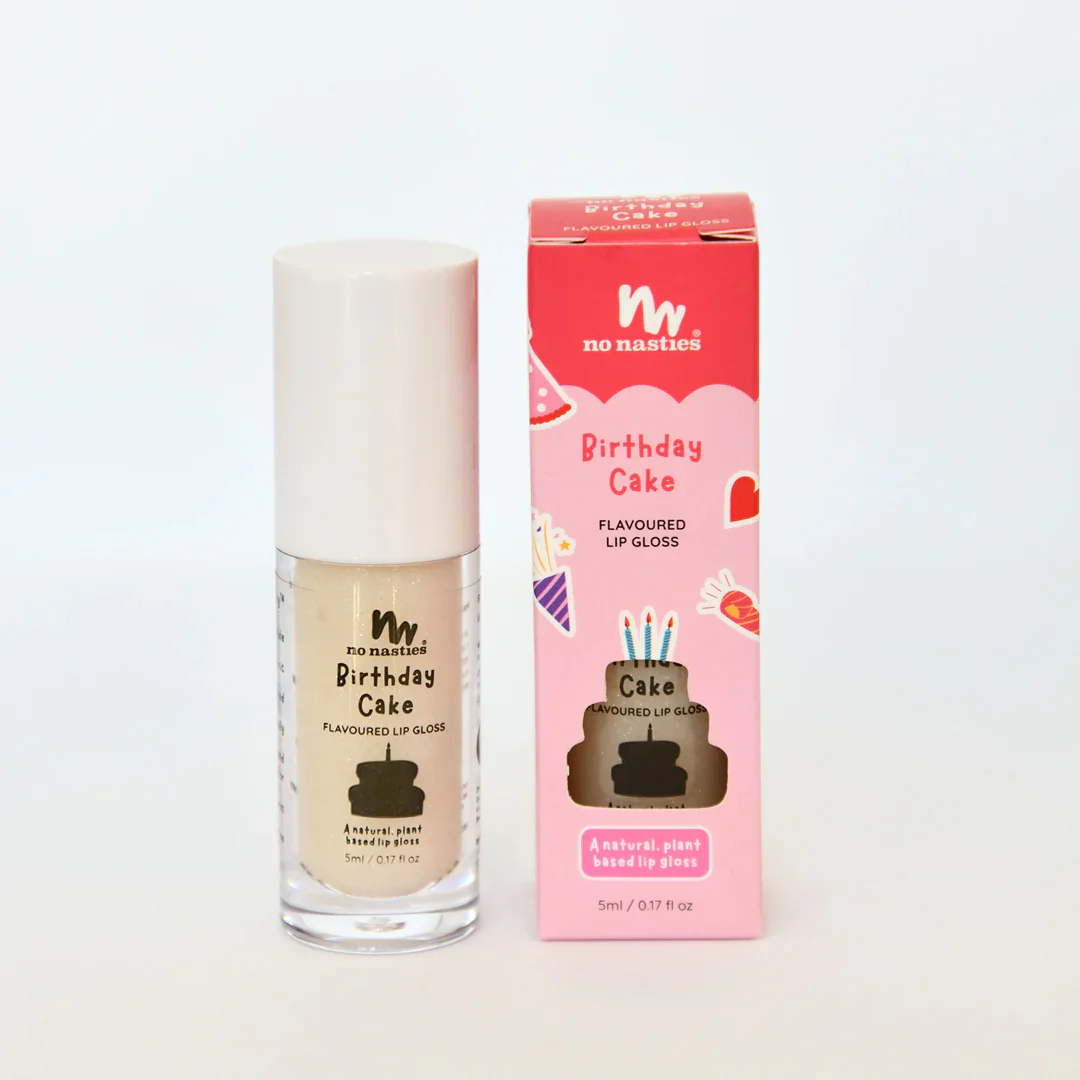 No Nasties Kids Natural Lip Gloss Wands