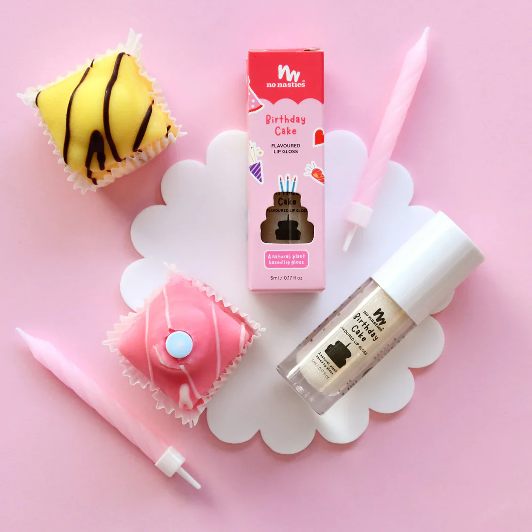 No Nasties Kids Natural Lip Gloss Wands