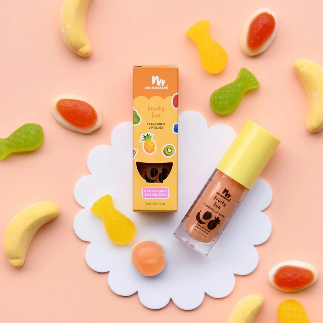 No Nasties Kids Natural Lip Gloss Wands