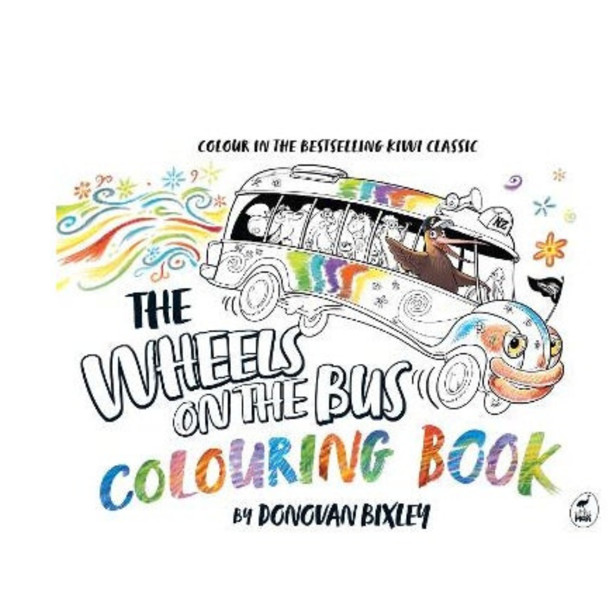 The Wheels on the Bus Colouring Book