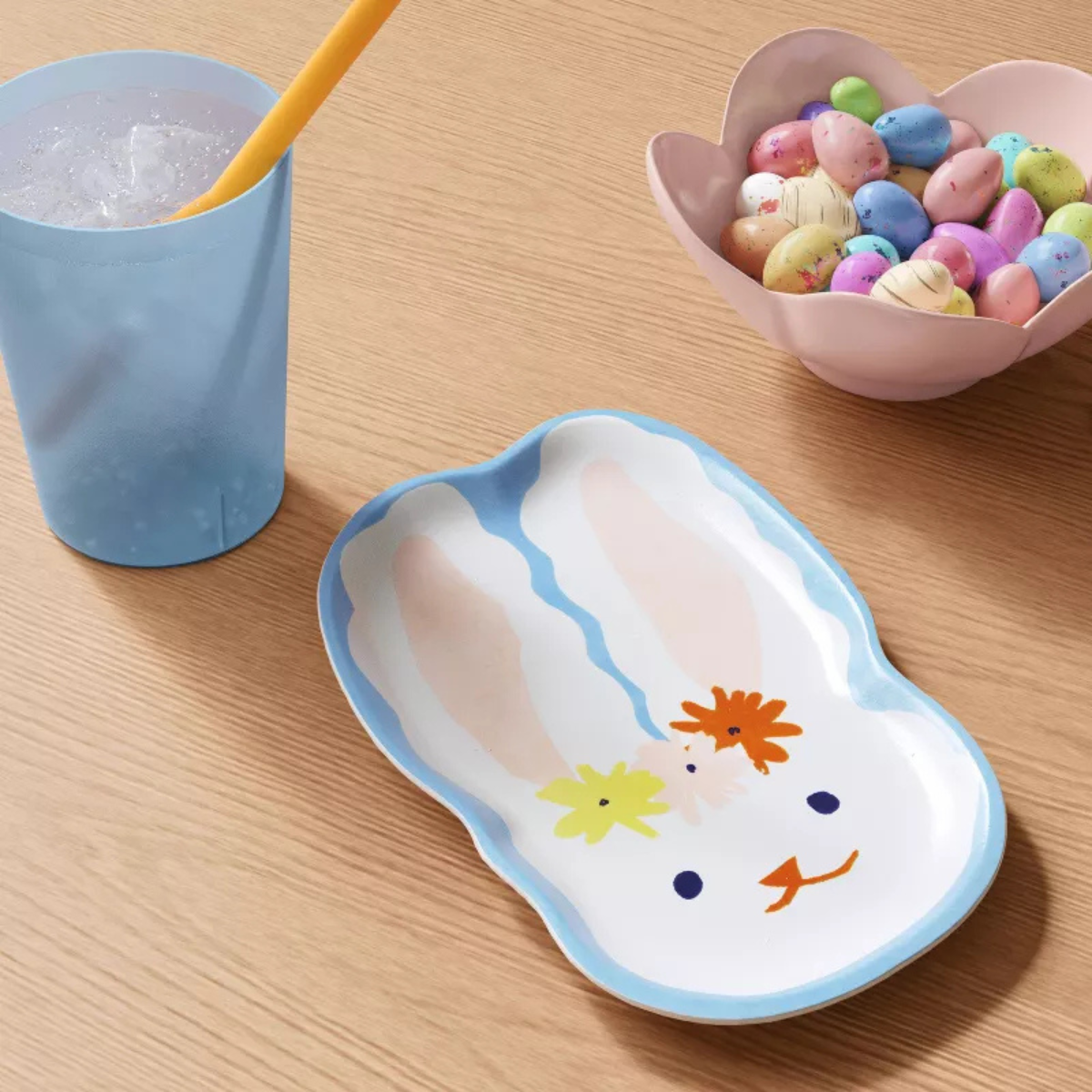 Easter Melamine Shaped Plates