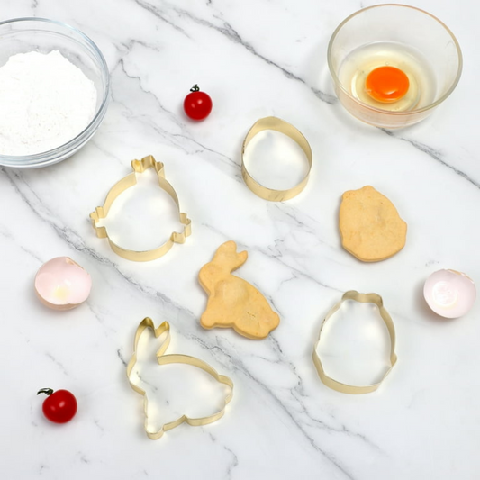 Easter 4 Piece Cookie Cutter Set