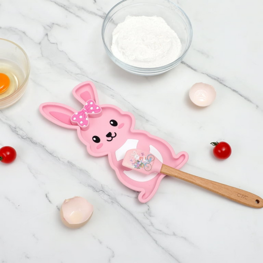 Easter Spoon Rest & Mini Spatula