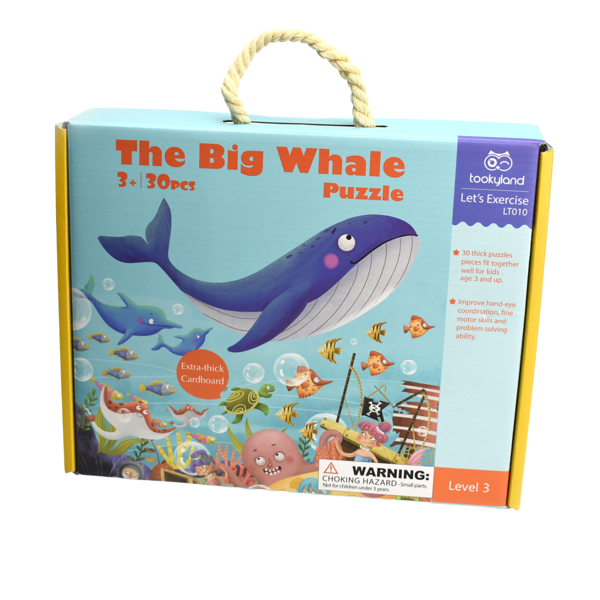 Tookyland Marine Life Jigsaw Floor Puzzle - 30 pieces