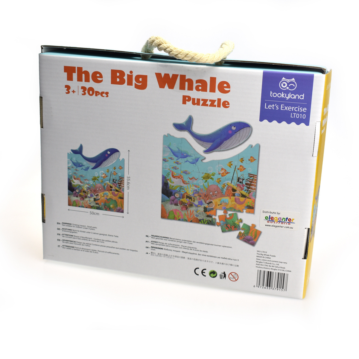 Tookyland Marine Life Jigsaw Floor Puzzle - 30 pieces