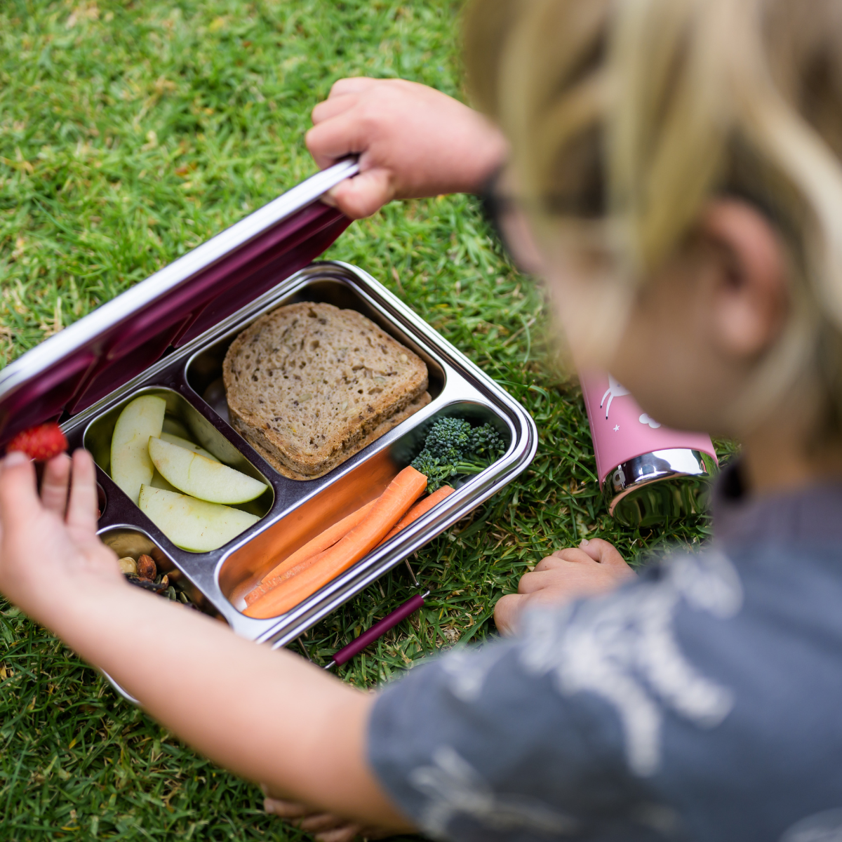 Caliwoods Stainless Bento Lunchbox