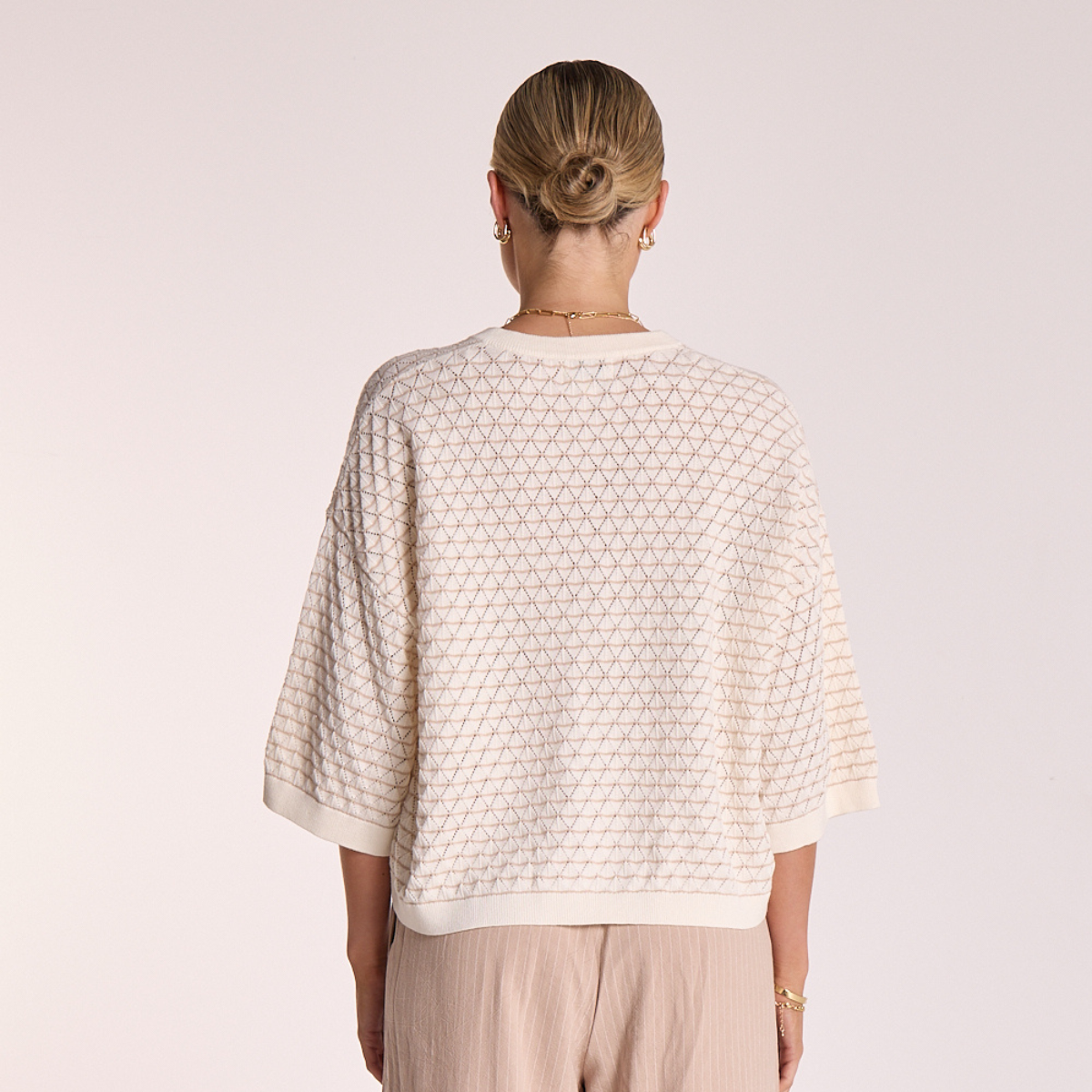 Feather & Noise Aster Top