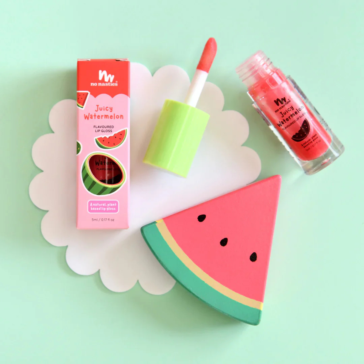 No Nasties Kids Natural Lip Gloss Wands