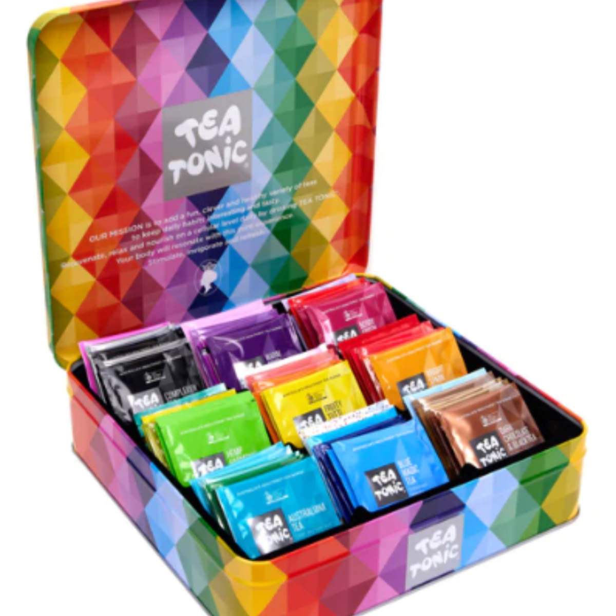 Tea Tonic Tea Chest - Gourmet Tin - Complete Tea Range
