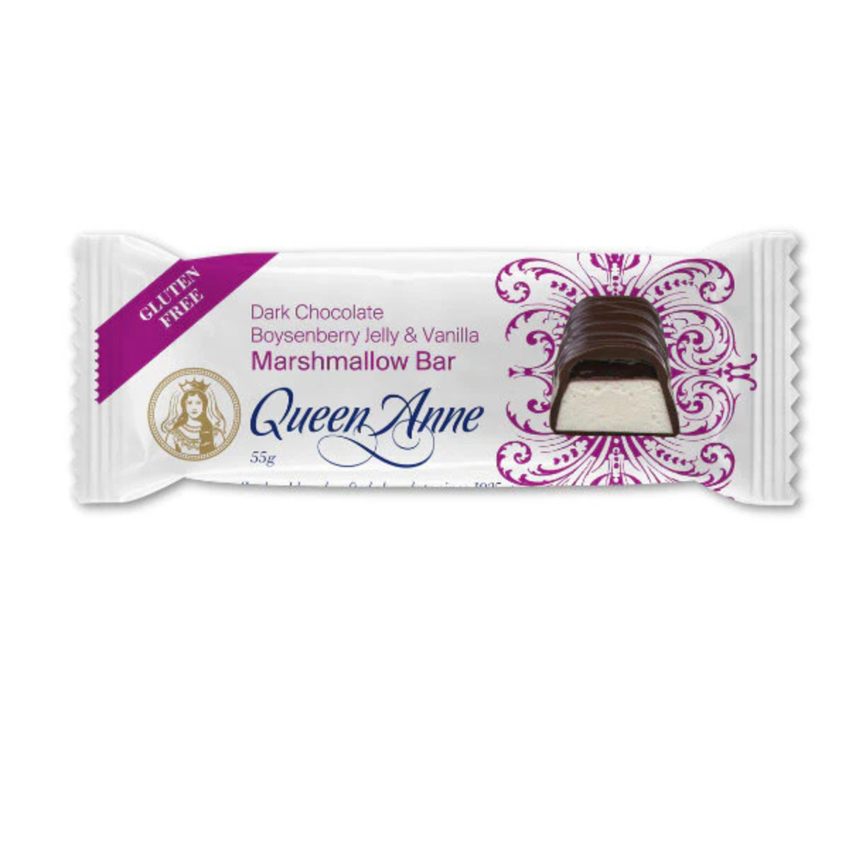 Queen Anne Chocolate Marshmallow Jelly Bars