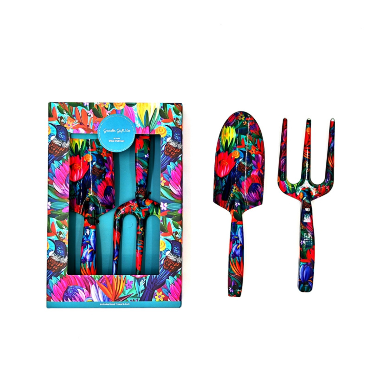 NZ Artwork Garden Trowel & Fork Set