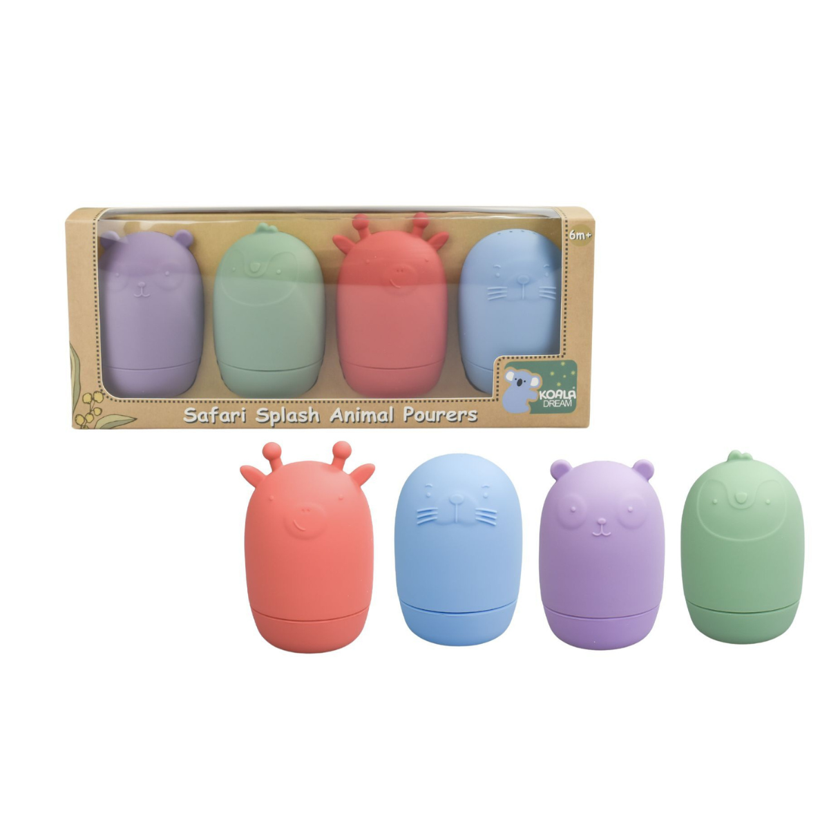 Koala Dream Silicone Animal Pourers
