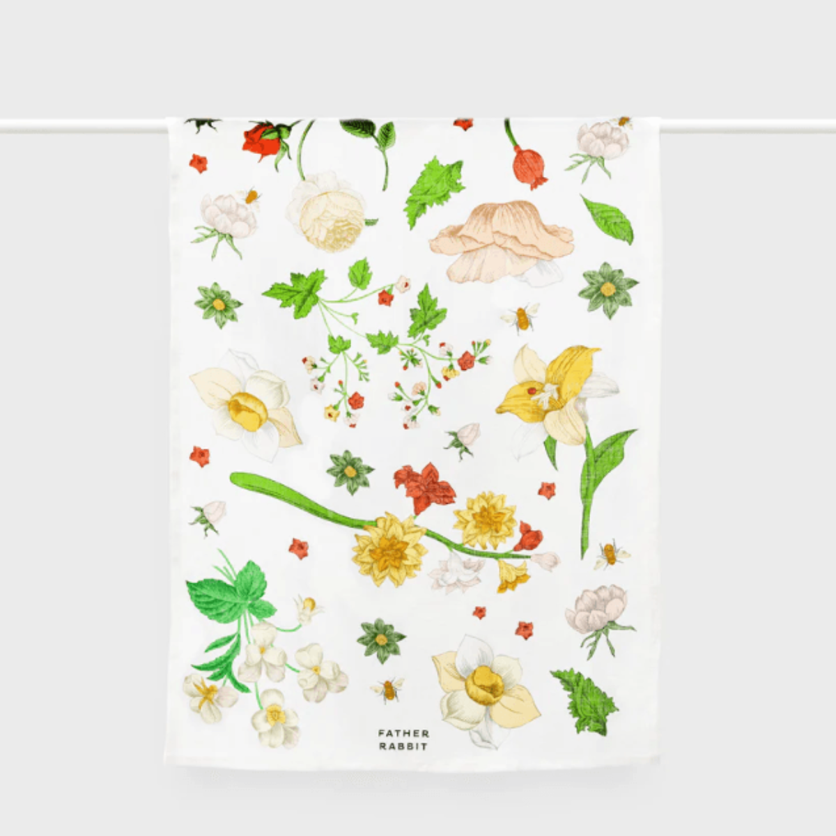 Lettuce / Father Rabbit Tea Towels