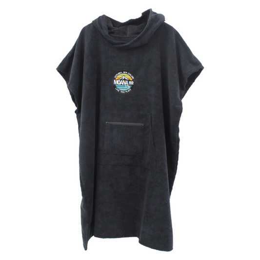 Moana Road Adventure Towel Hoodie (Childrens) available in Black and Pink