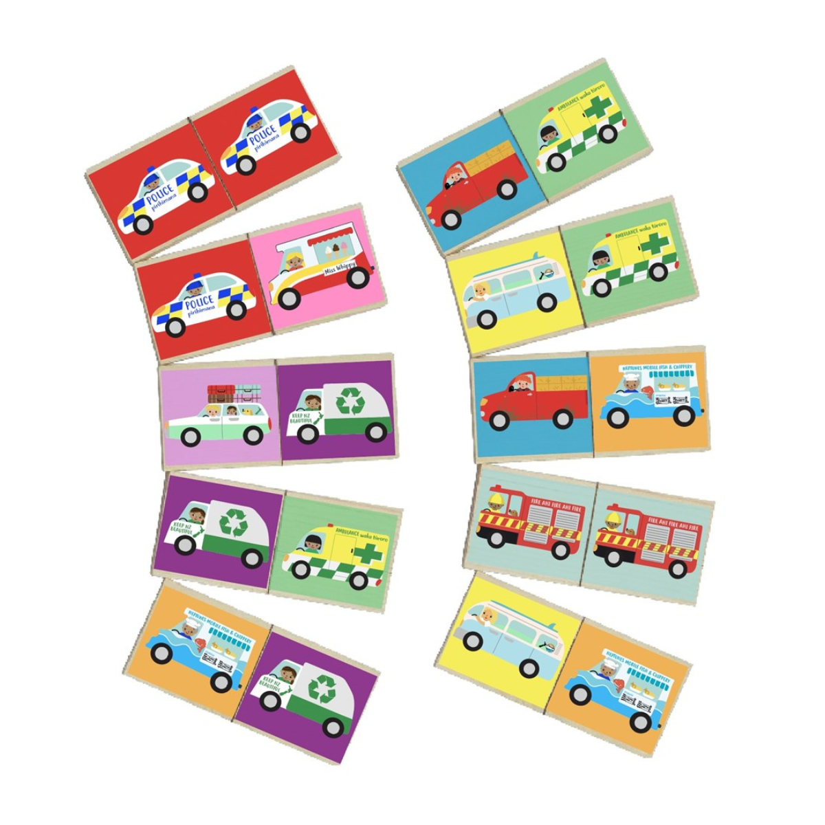 Moana Road Domino Sets