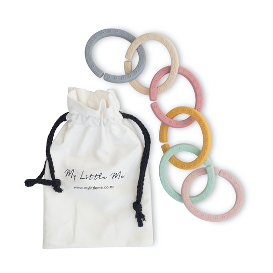 My Little Me Silicone Teething Links
