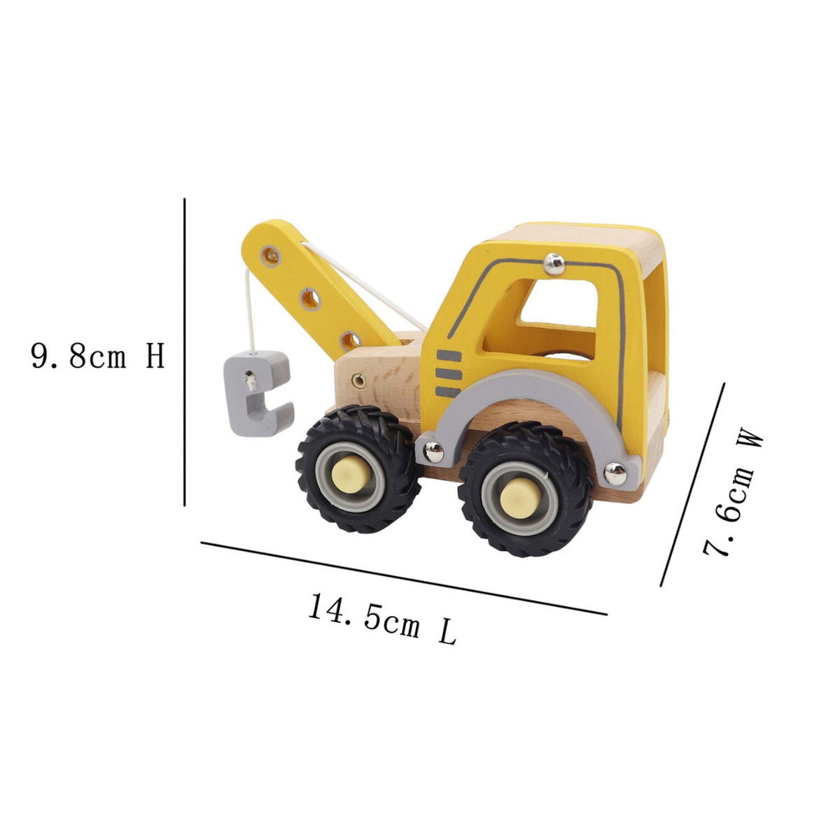 Kaper Kidz Calm + Breezy Rubber Wheeled Wooden Vehicles