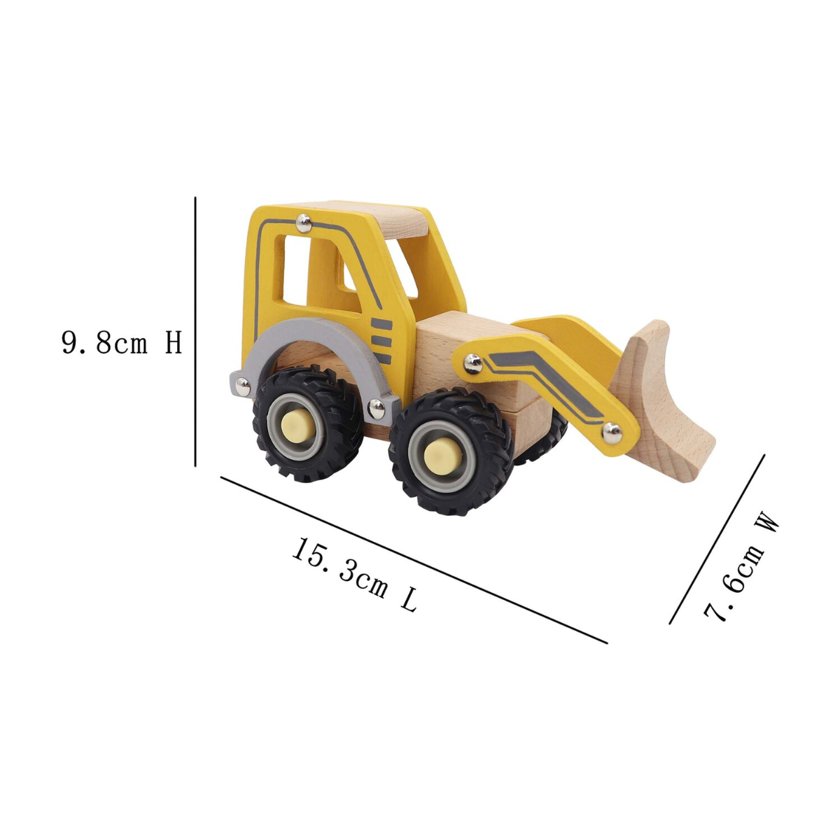 Kaper Kidz Calm + Breezy Rubber Wheeled Wooden Vehicles