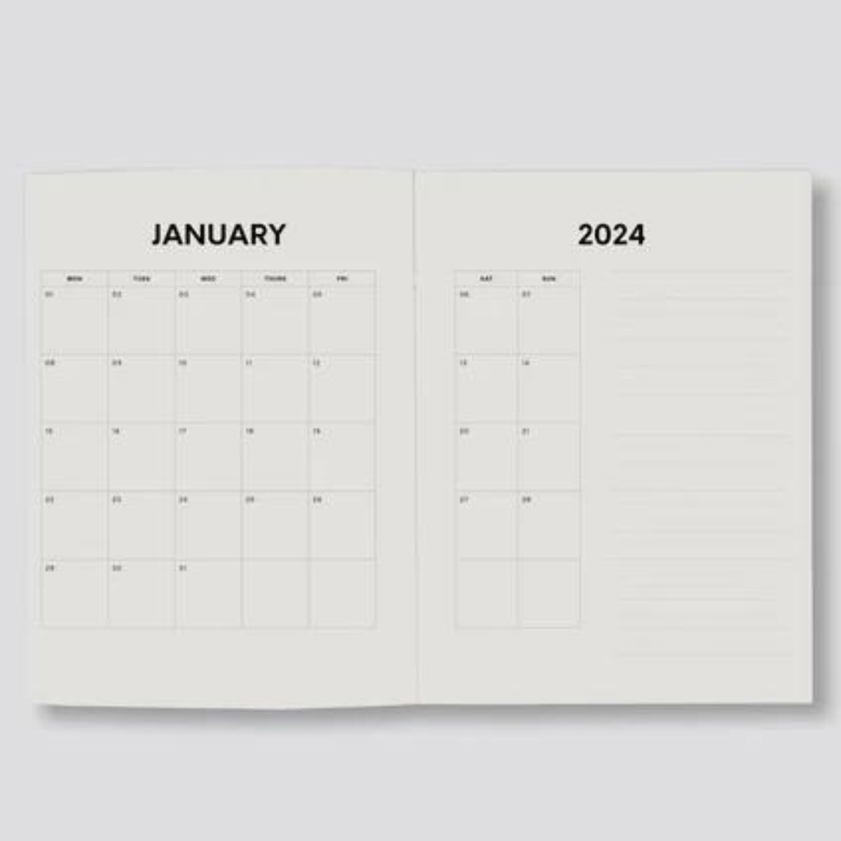 Lettuce Weekly Diary 2024 - 24