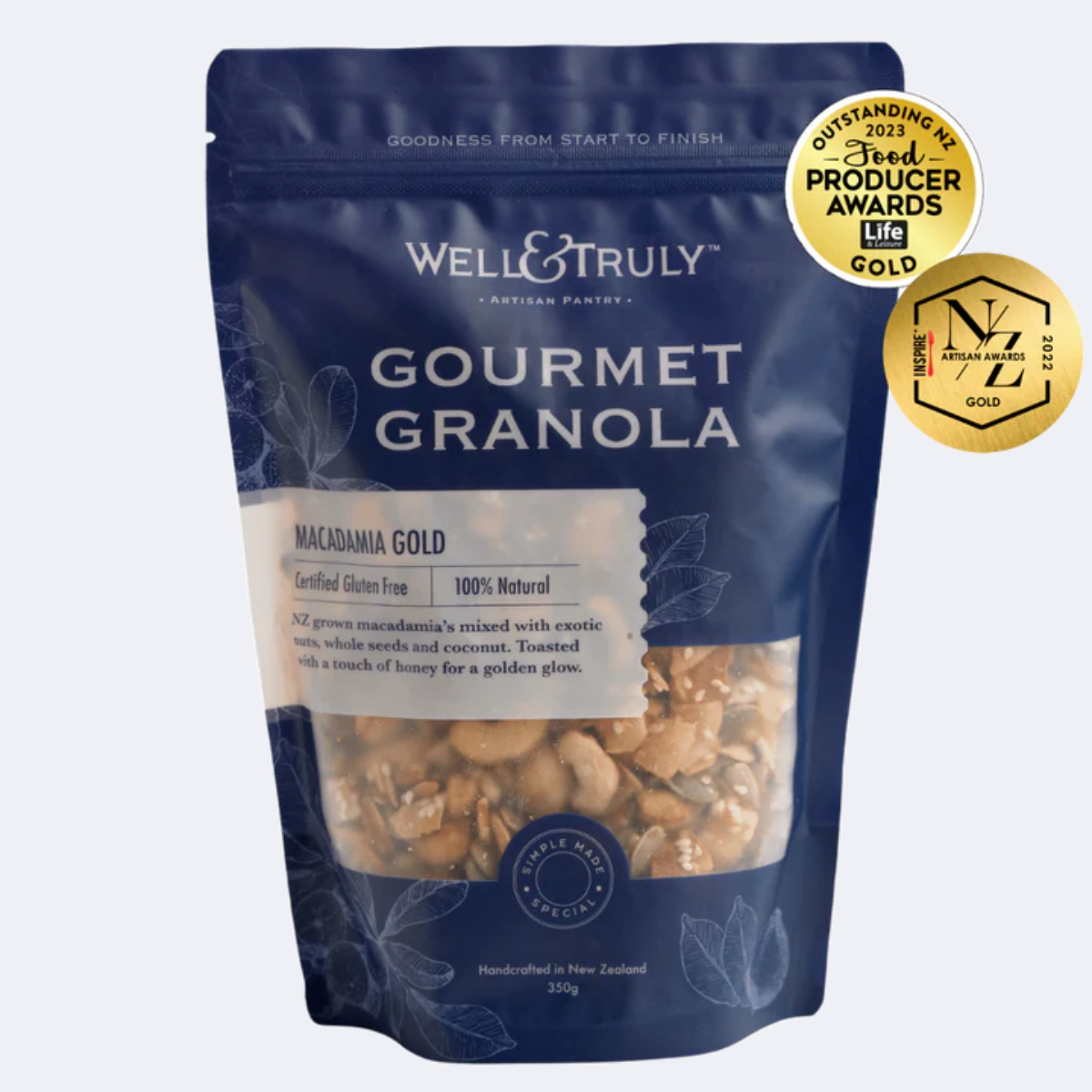 Well & Truly Macadamia Gold Gourmet Granola