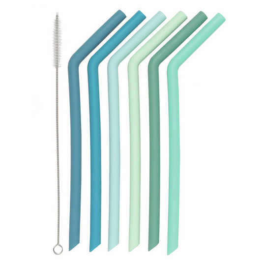 Now Designs Silicone Smoothie Straws