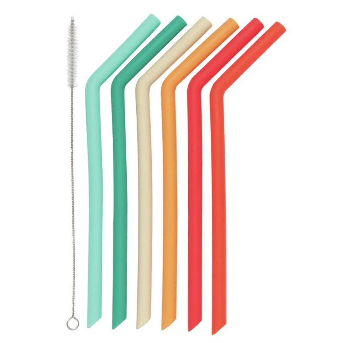 Now Designs Silicone Smoothie Straws