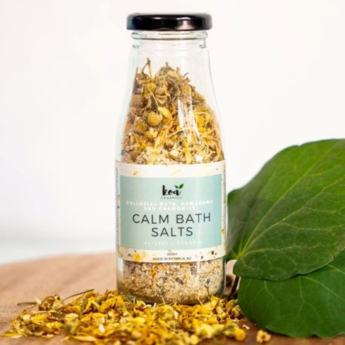 Koa Organics Calm Skin Salts - Kawakawa + Oats