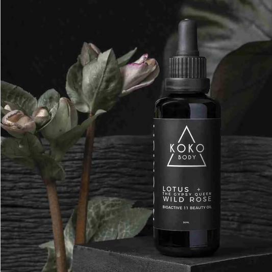 Koko Body Lotus + Wild Rose Beauty Oil