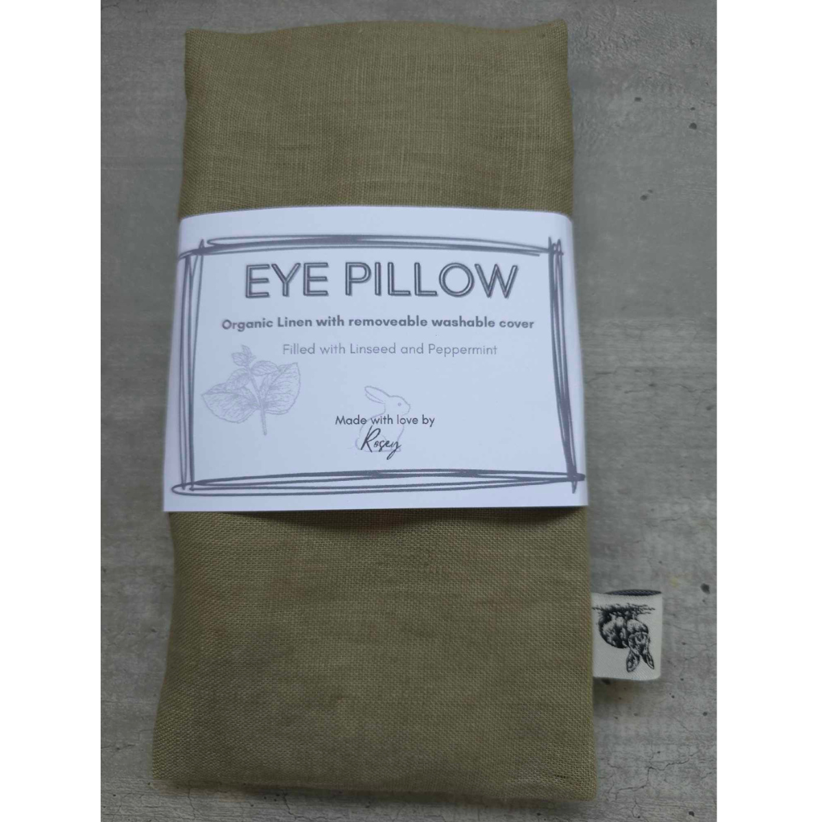 Organic Linen Eye Pillow