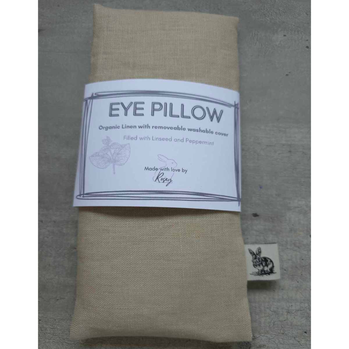 Organic Linen Eye Pillow