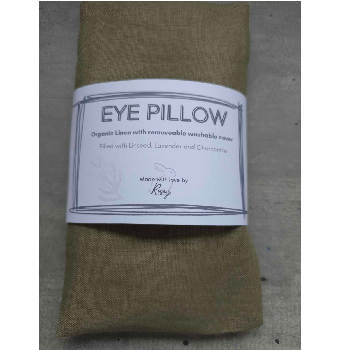 Organic Linen Eye Pillow