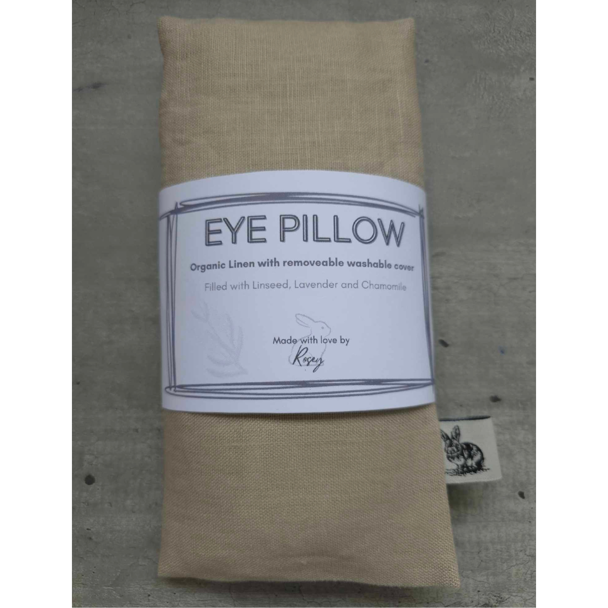 Organic Linen Eye Pillow