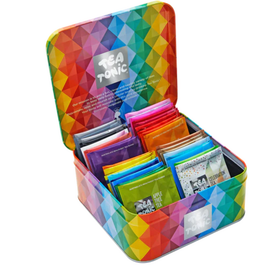 Tea Tonic Tea Chest - Gourmet Tin - Complete Tea Range