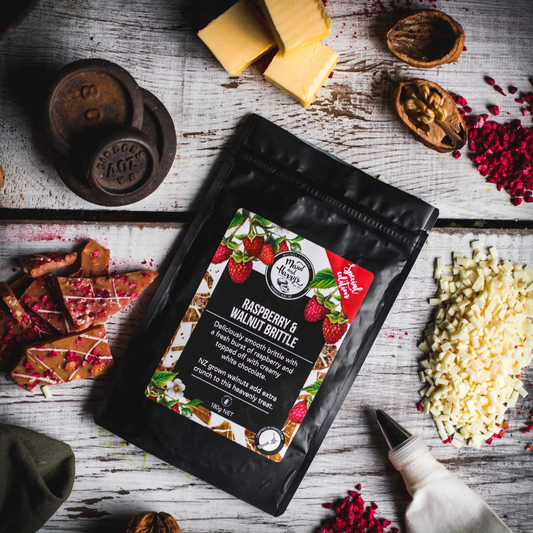 Maud & Harry Raspberry & Walnut Brittle
