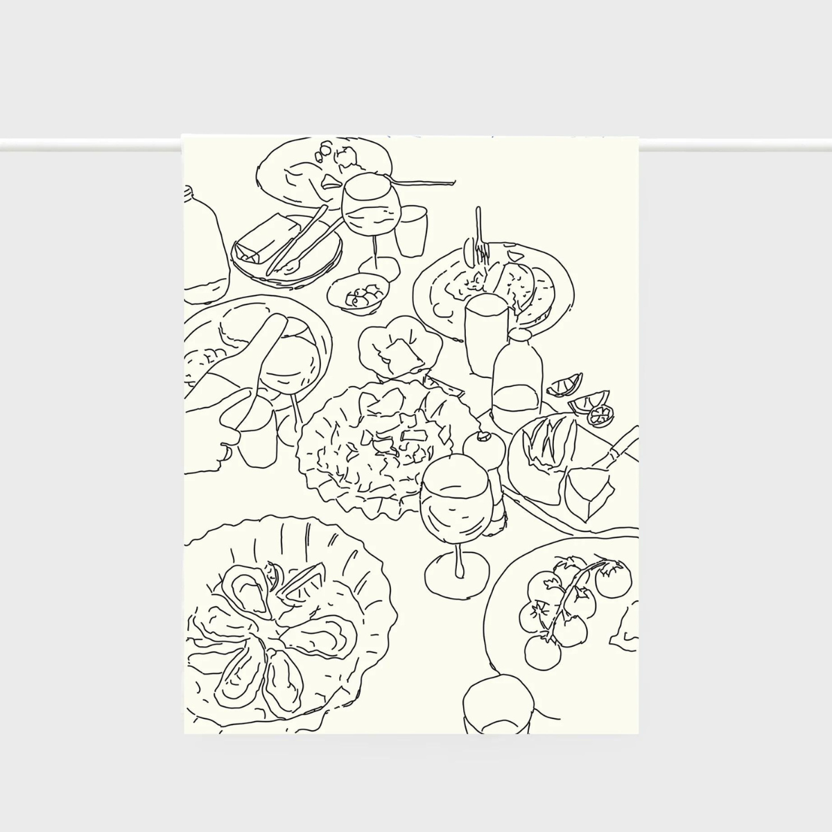 Lettuce / Father Rabbit Tea Towels