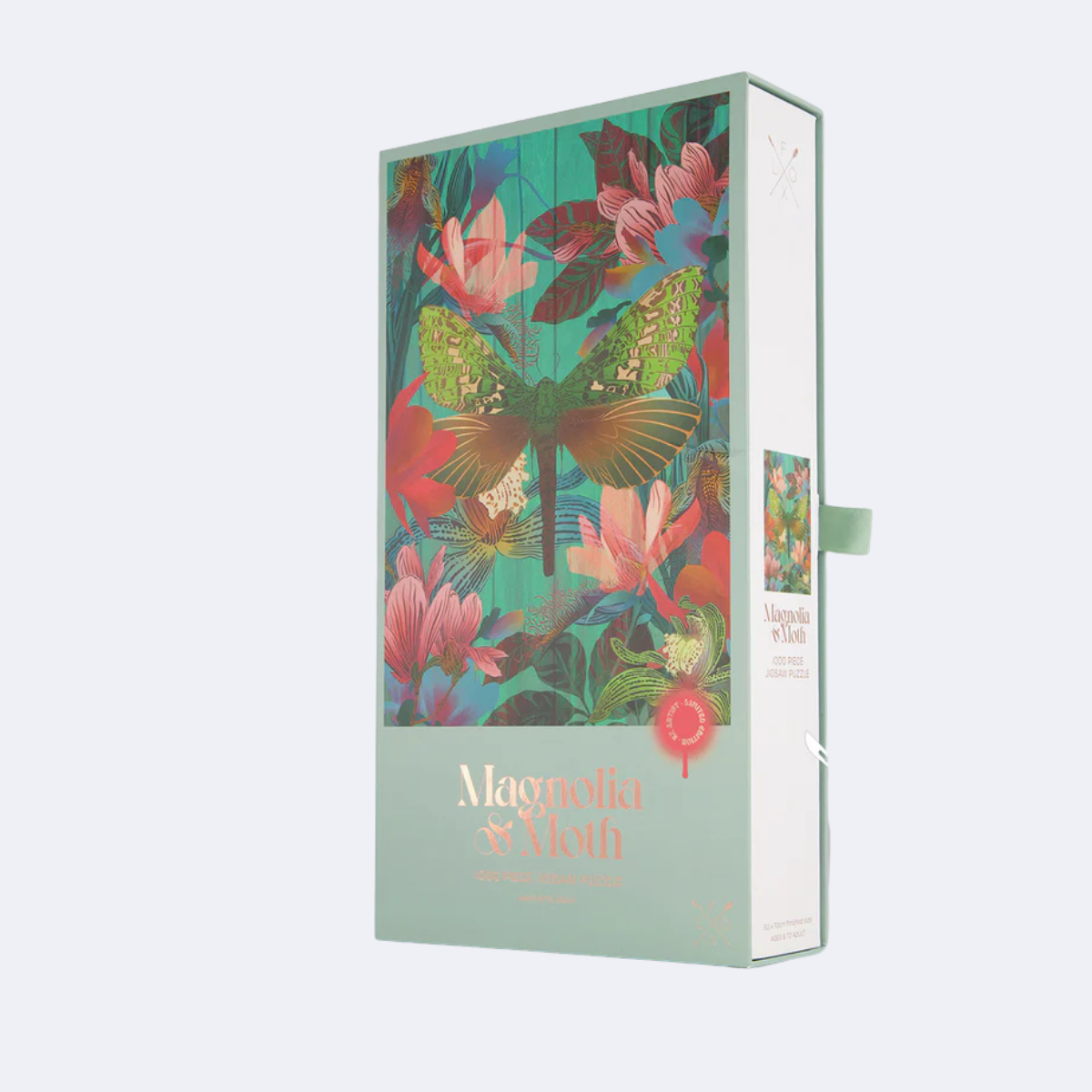 Flox Puzzle - Magnolia & Moth (1000 piece)