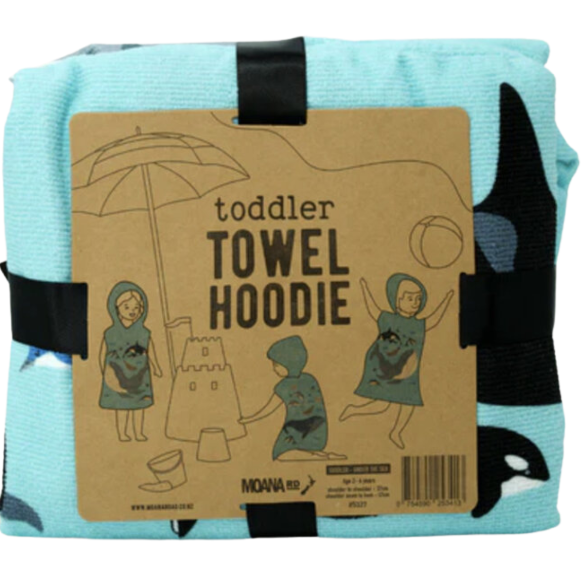 Moana Road Under the Sea Hooded Towel