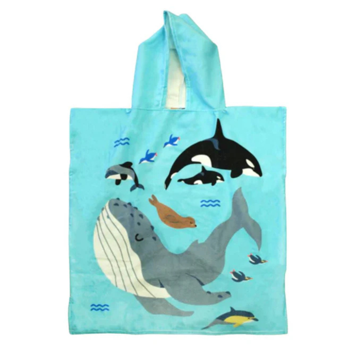 Moana Road Under the Sea Hooded Towel