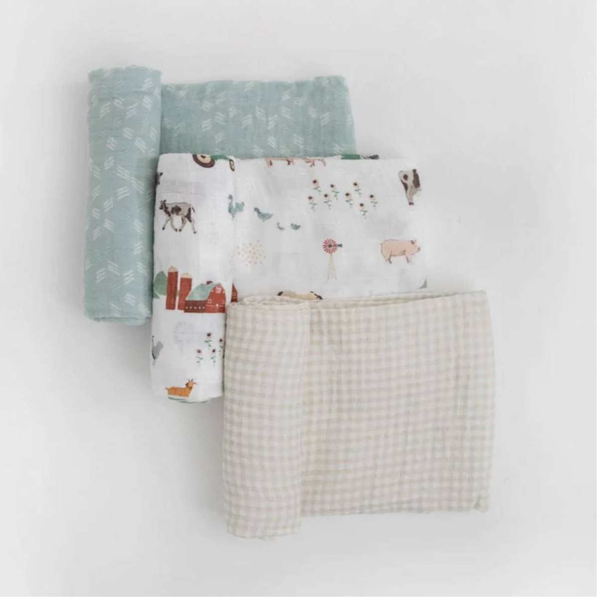 Little Unicorn Cotton Muslin Swaddle Gift Set (3 pack)