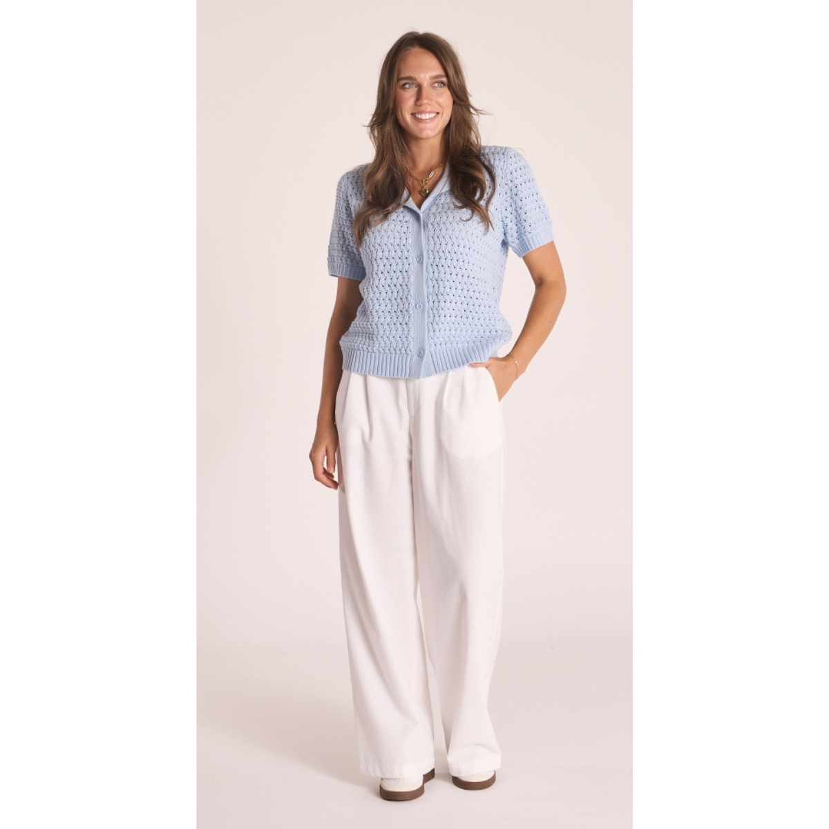 Feather & Noise Sunny Crochet Shirt