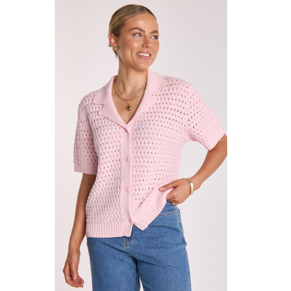 Feather & Noise Sunny Crochet Shirt