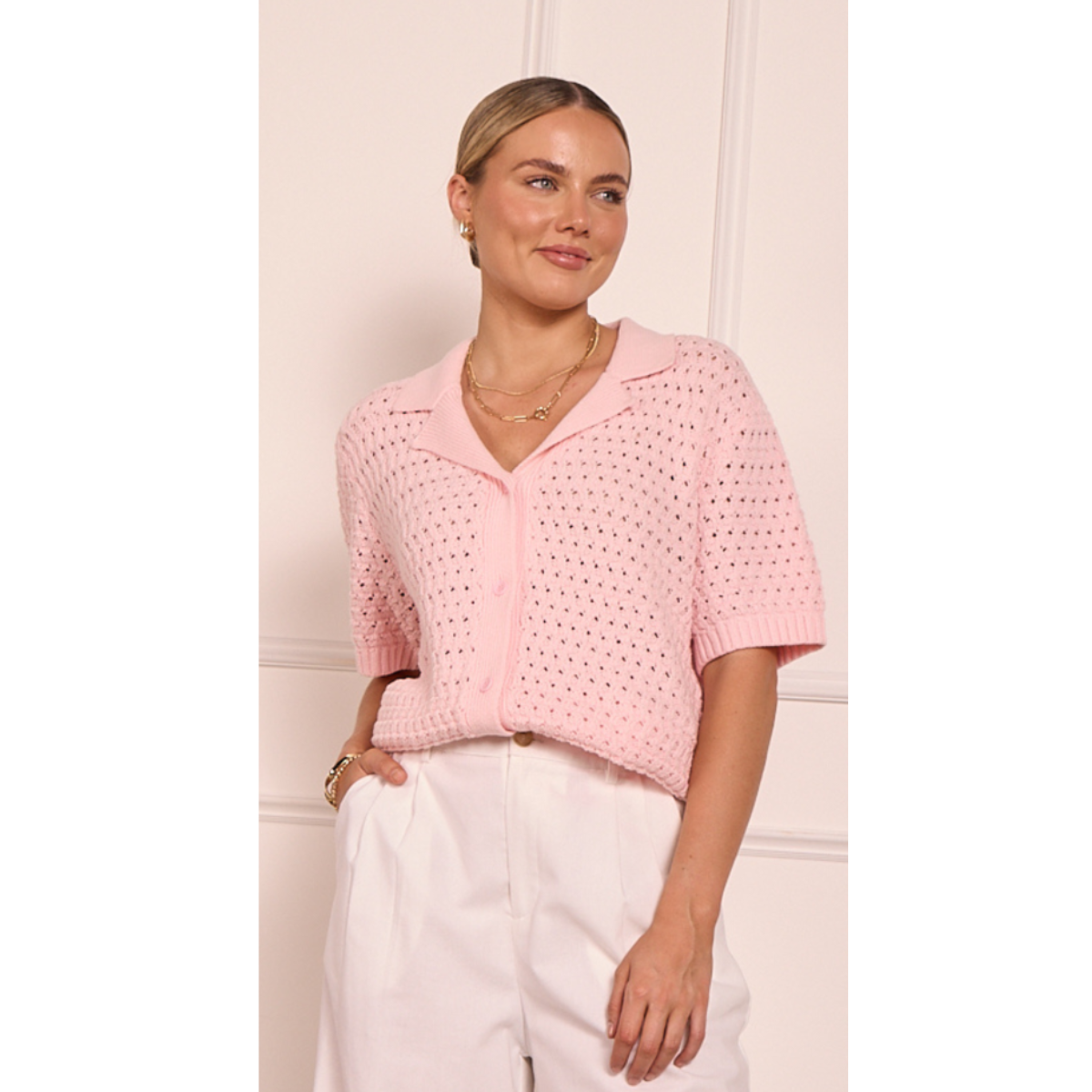 Feather & Noise Sunny Crochet Shirt
