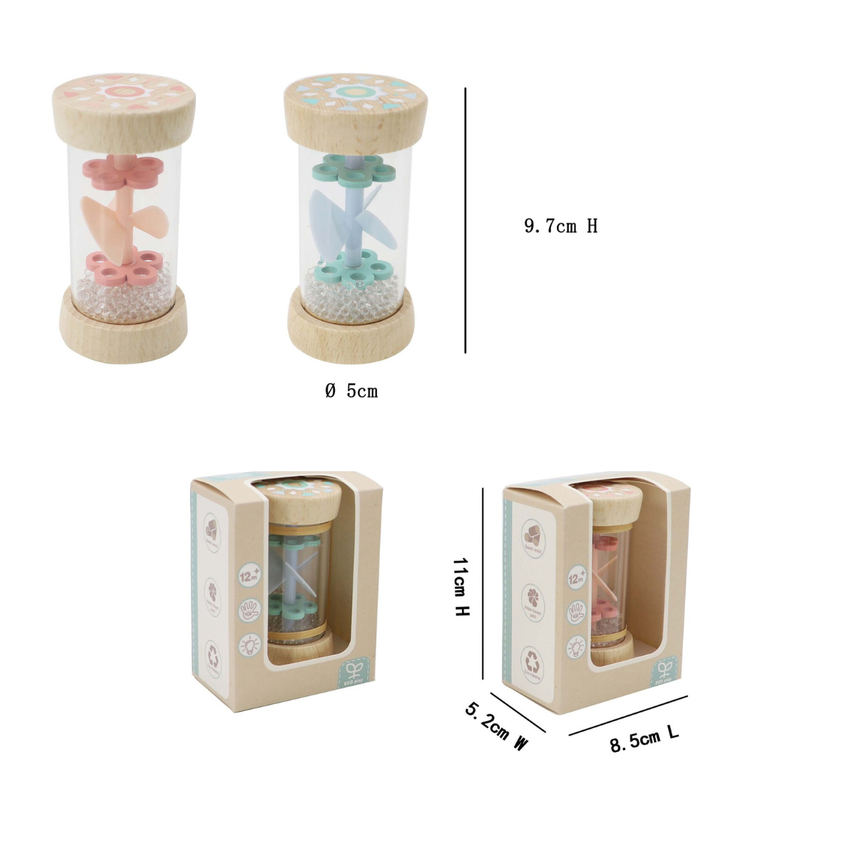 Kaper Kidz Ecowhirlie Rattle