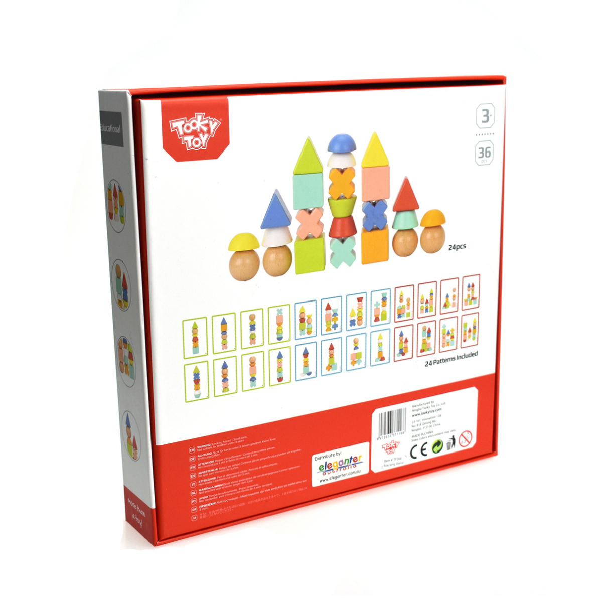 Tooky Toy Stacking Blocks Logic Game