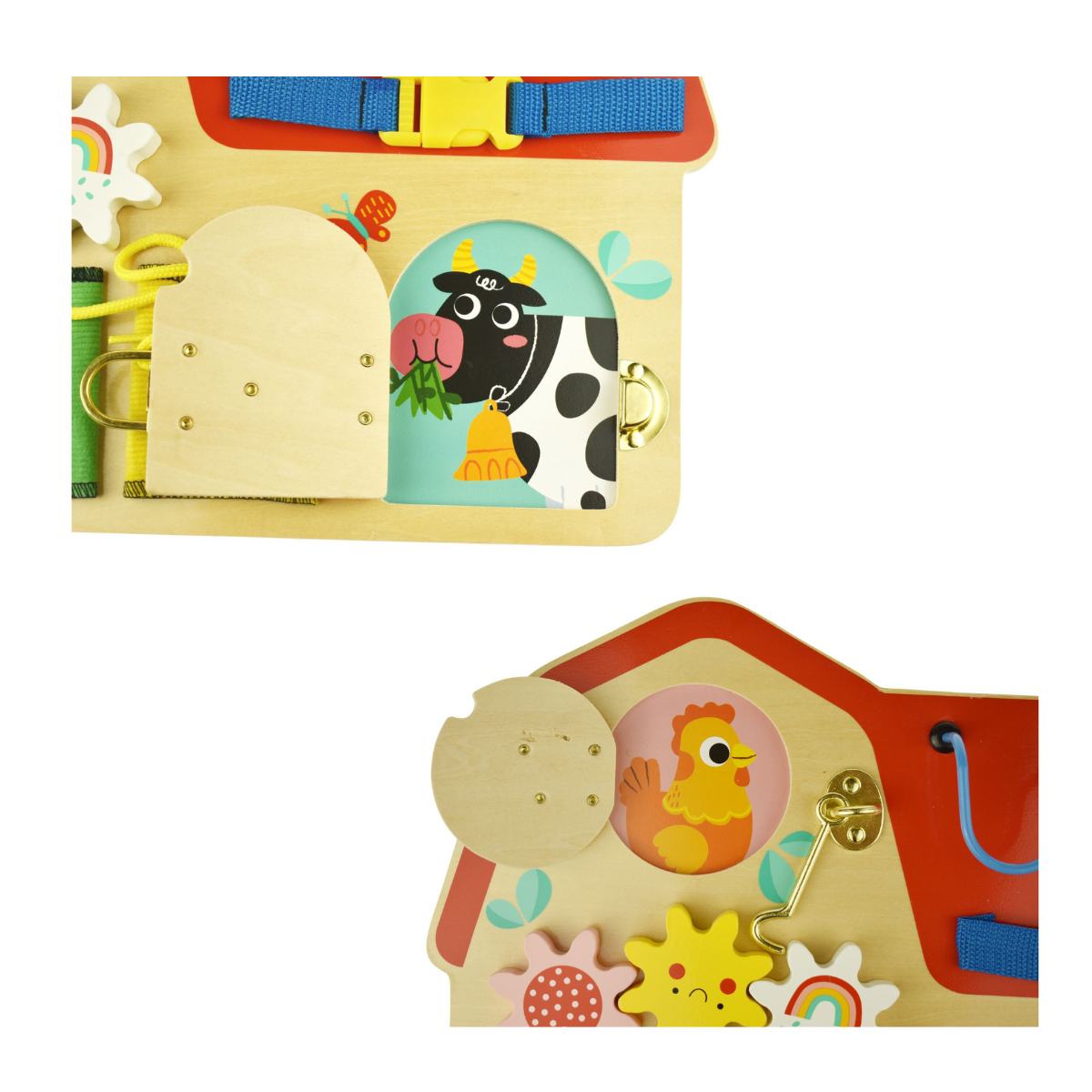 Tooky Toy Busy Board - Barn